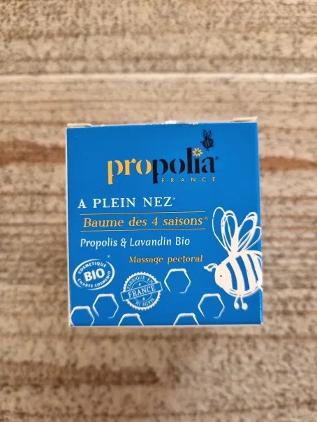 Baume des 4 saisons – Massage pectoral 60 ml – Propolia – Image 2