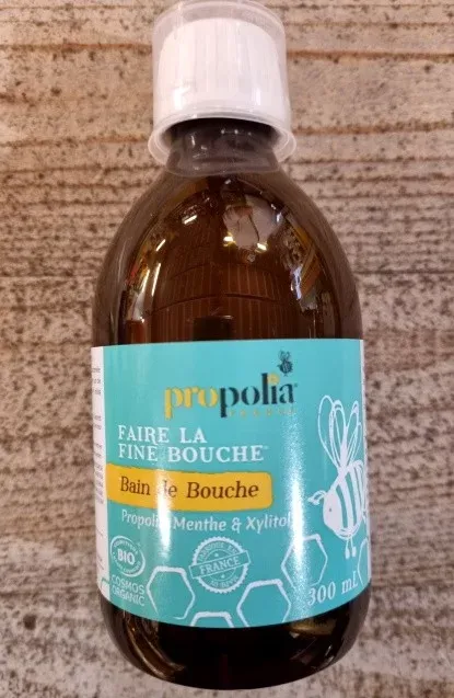 Bain de bouche – Propolis, Menthe et Xylitol 300 ml – Propolia