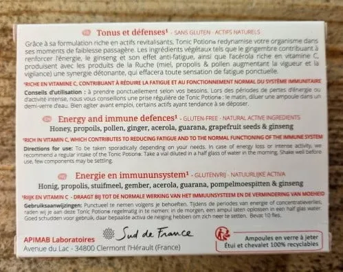 Tonic Potion 10 ampoules – Propolia – Image 4