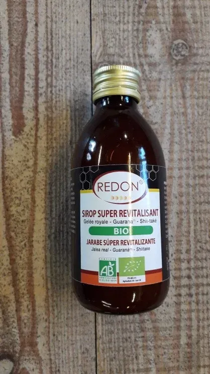 Sirop super revitalisant BIO Shiitake et gelée royale 200ml – Redon – Image 2