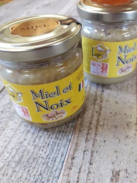 Miel de Fleurs et Noix de France – 210g