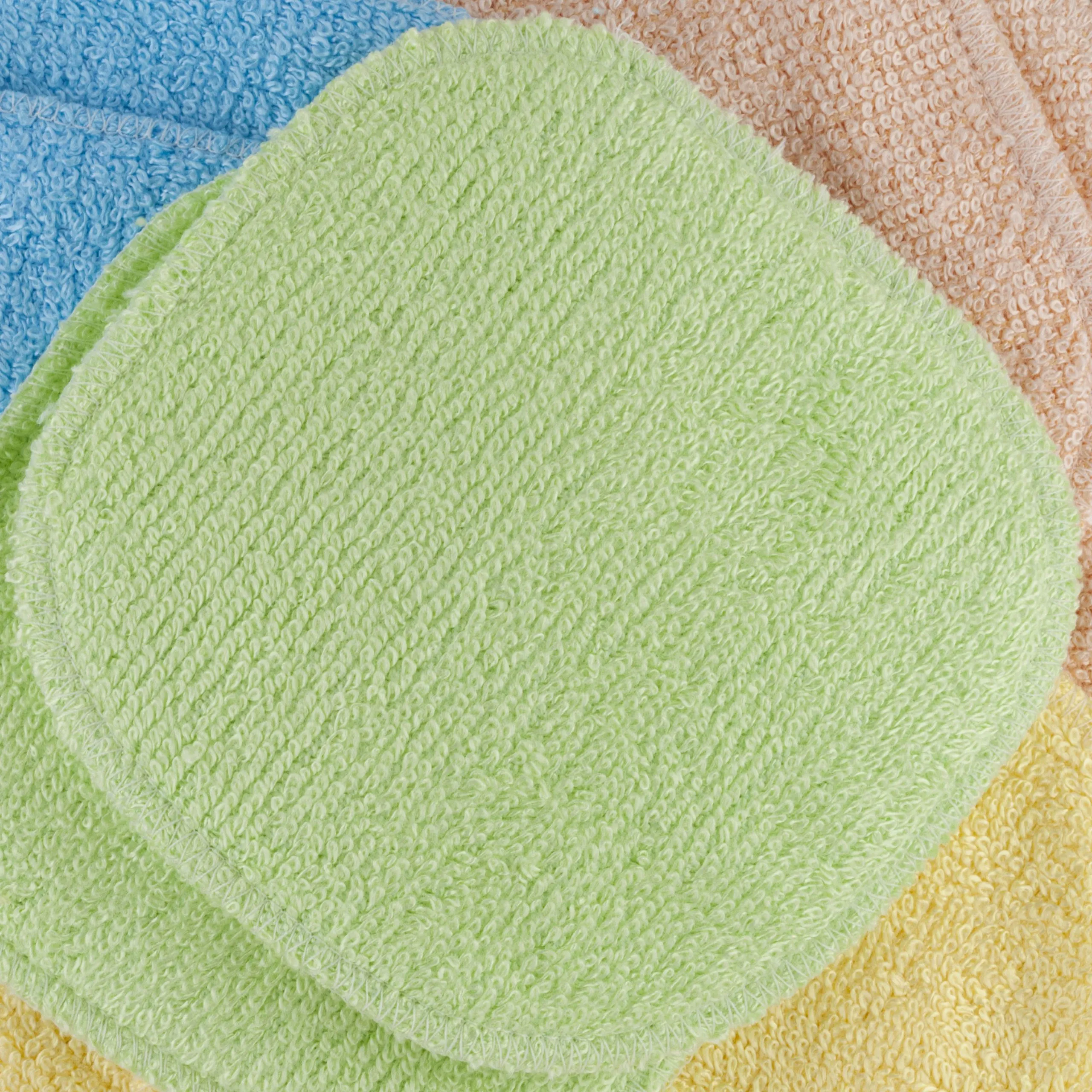 CARRE BAMBOU COULEUR DEMAQUILLANT LAVABLE