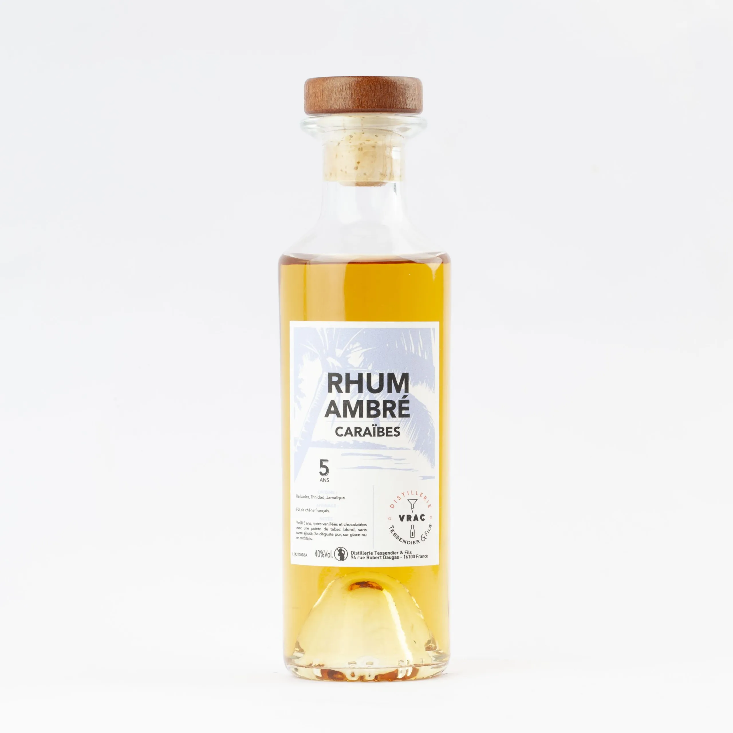 RHUM AMBRE CARAIBES 5 ANS