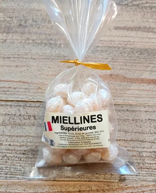Bonbons Mielline 200g (avec une goutte de miel)
