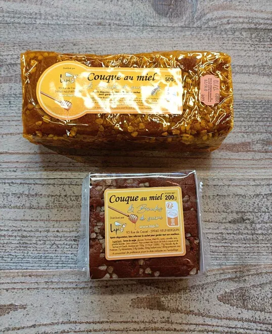 Couque au miel avec boule de sucre 500g / 200g