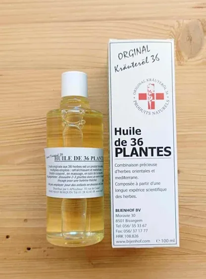 Huile 36 plantes originale – flacon de 100ml