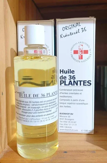 Huile 36 plantes originale – flacon de 100ml – Image 2