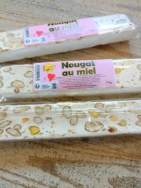Barre Nougat Miel 170 g – Image 2