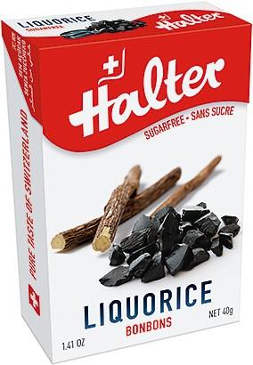Bonbons Sans Sucre à la Liquorice Halter 40g