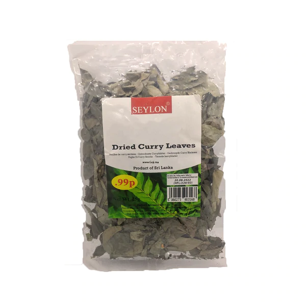 Feuilles de curry séchées 25g – أوراق الكاري – SEYLON