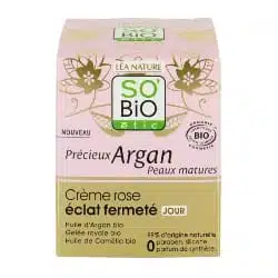 Crème rose éclat fermeté jour – 50ml – So Bio