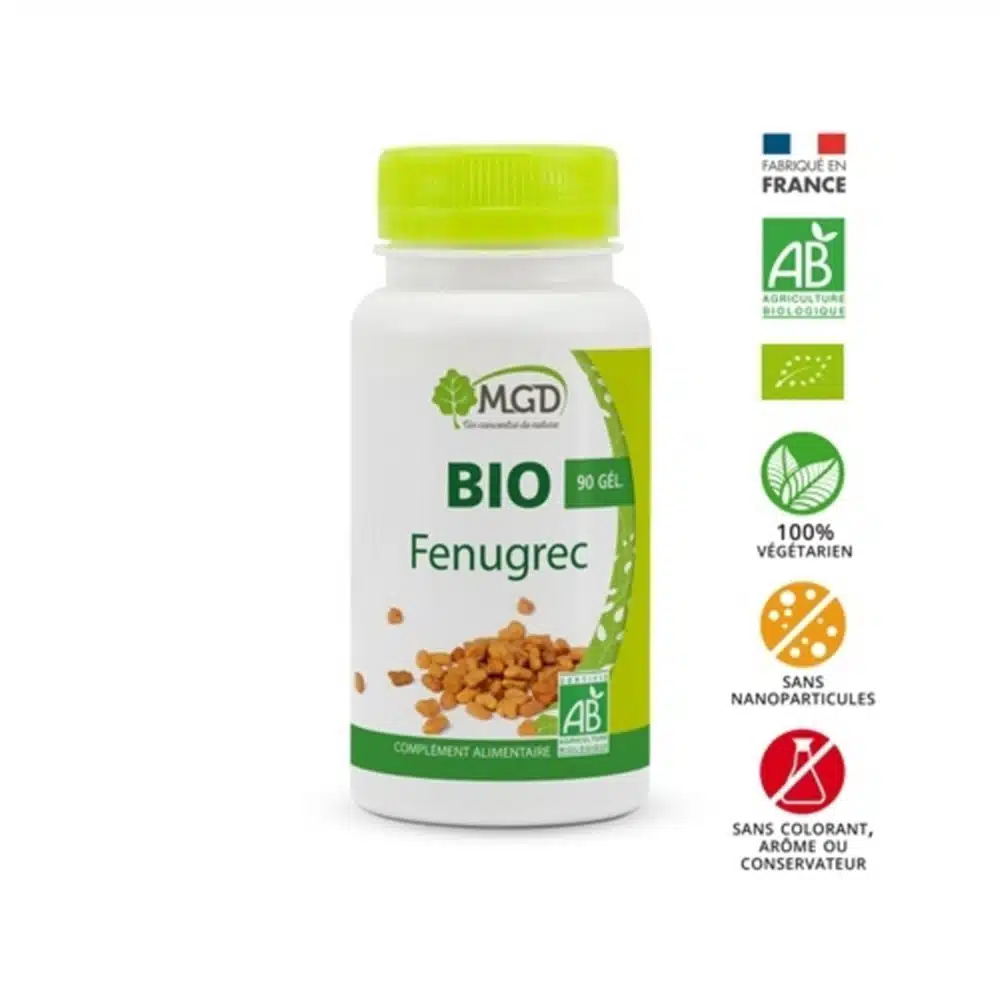 Fenugrec Bio – 90 gélules – MGD