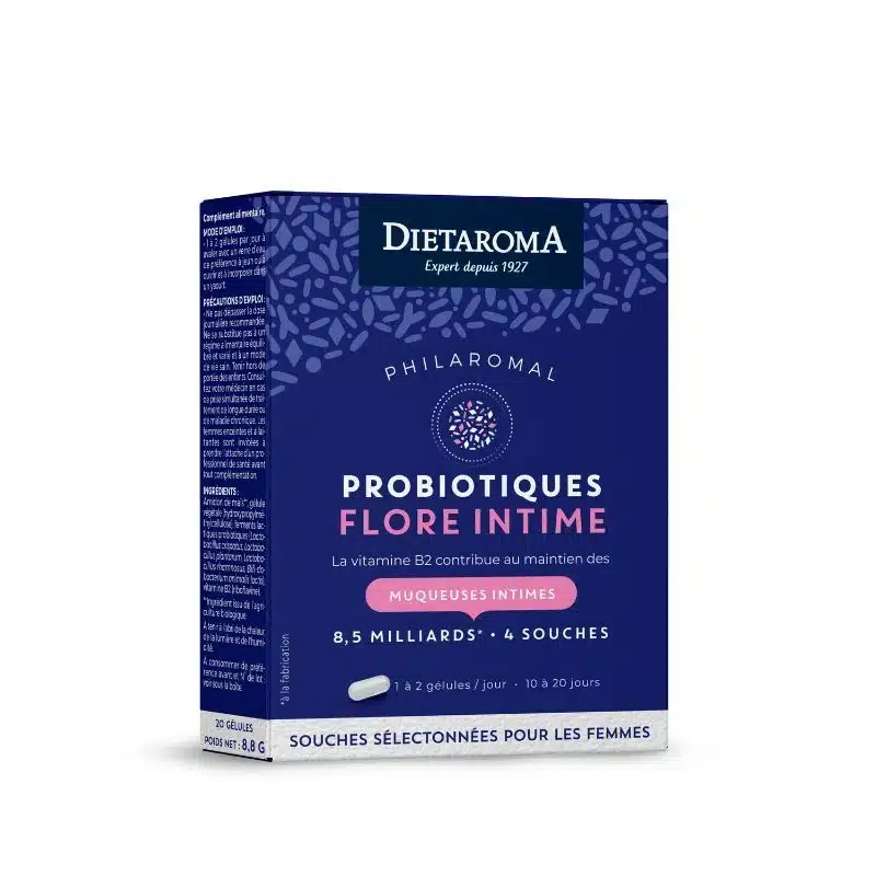 Philaromal Probiotiques flore intime-20gélules-Dietaroma