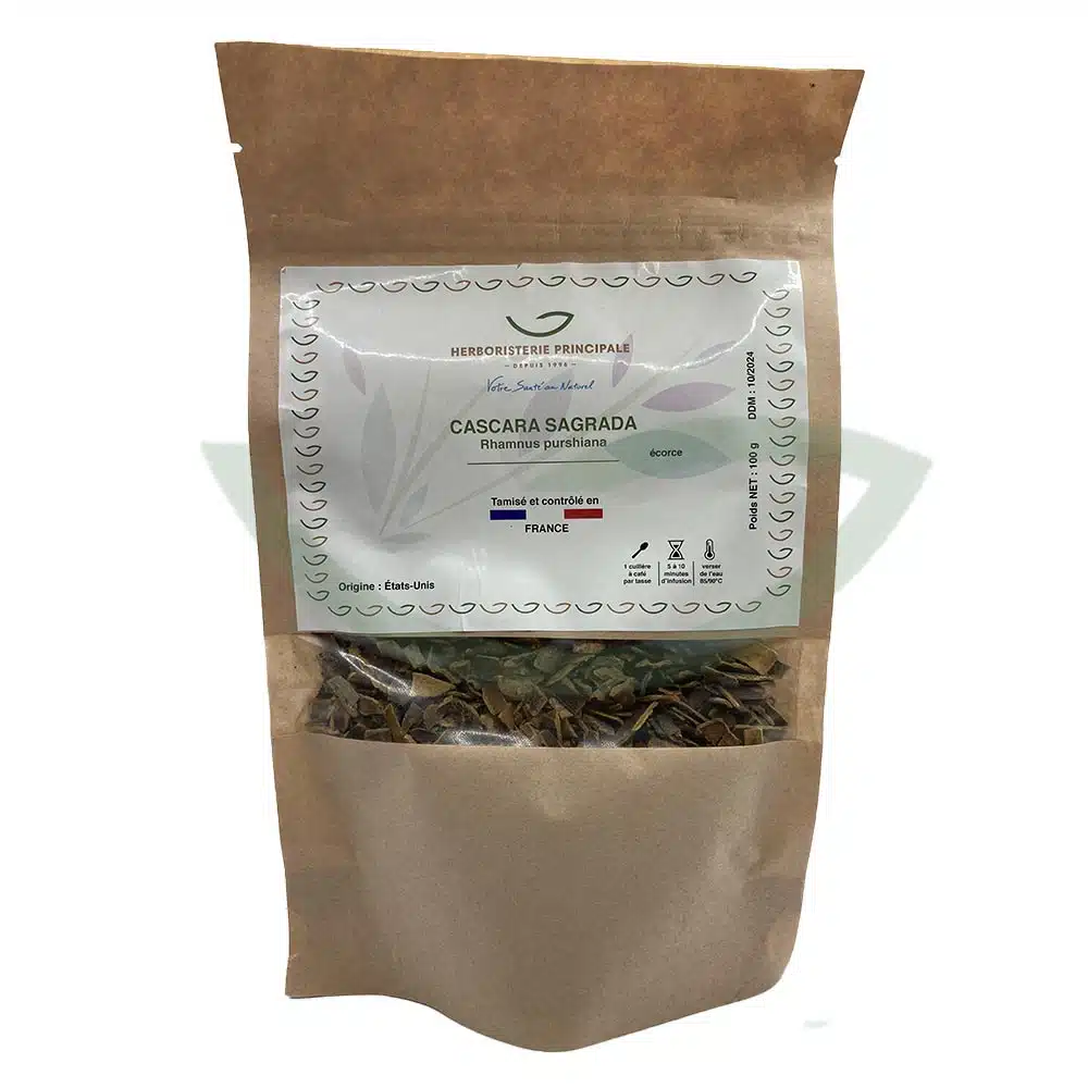 Plante Médicinale Cascara Sagrada – Rhamnus Purshiana – Ecorce – 100g – Image 2
