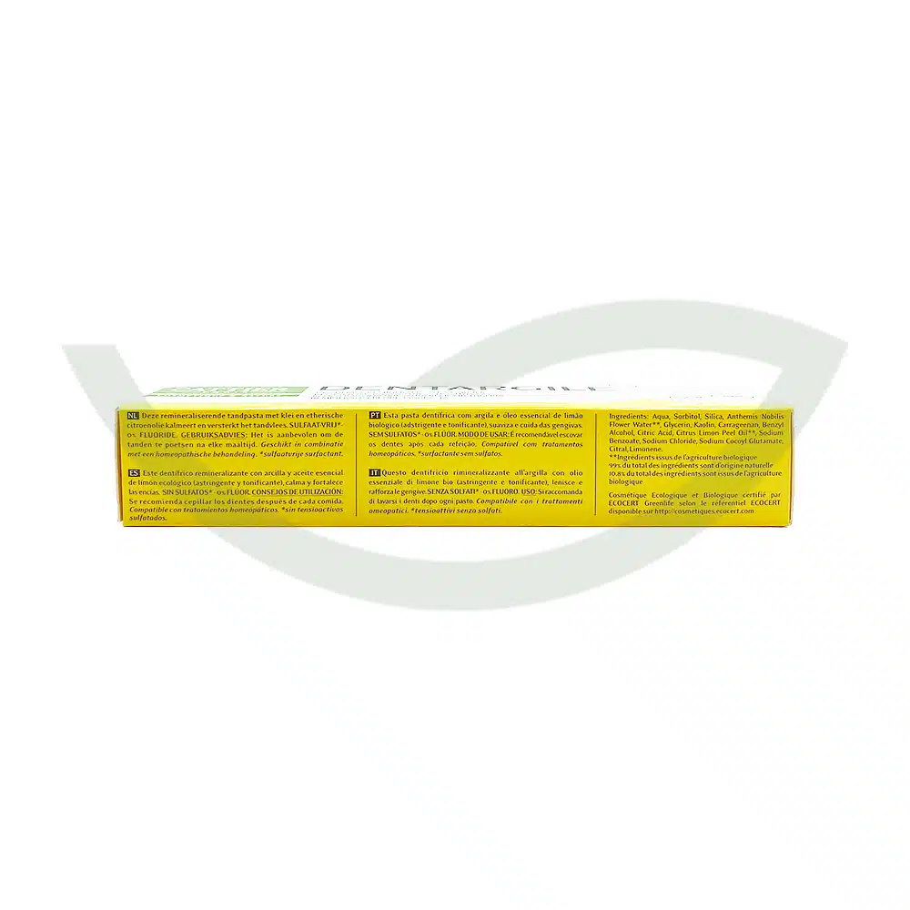 Dentargile citron – 75ml – Cattier – Image 2
