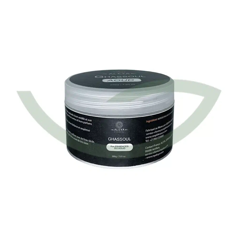Ghassoul au aoud – 200g – ALEYA