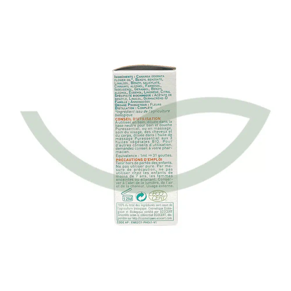 Huile Essentielle Ylang-Ylang – 5ml – Puressentiel – Image 2