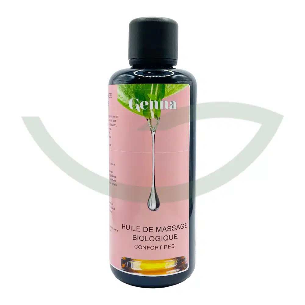 Huile de Massage Confort Respiratoire – 100ml – Genna