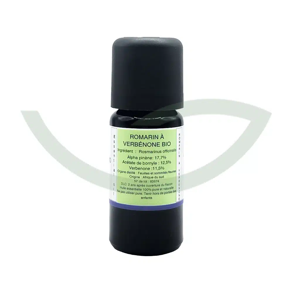 Huile Essentielle Romarin Officinal Bio – 10ml – Genna – Image 2
