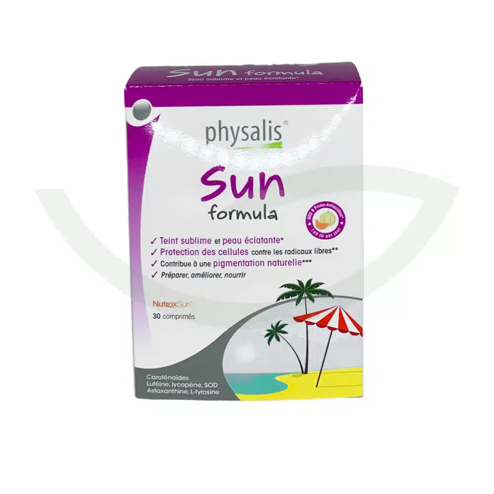 Sun formula – 30 comprimés – Physalis