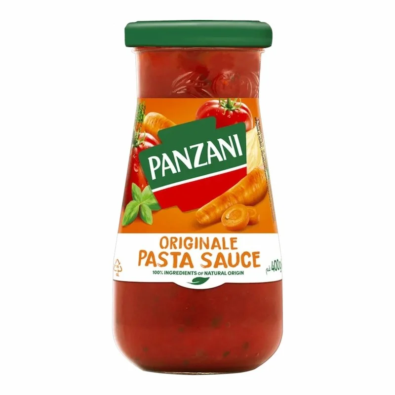 Sauce Tomate Originale Panzani 400g – Sauce Naturelle et Polyvalente pour Pâtes et Plats Cuisinés