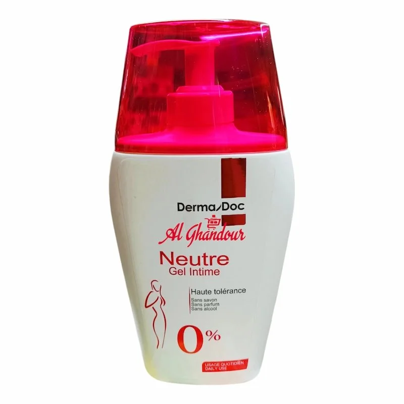 DermaDoc Gel Intime Neutre – 250 ml Gel intime doux et apaisant pour une hygiène quotidienne