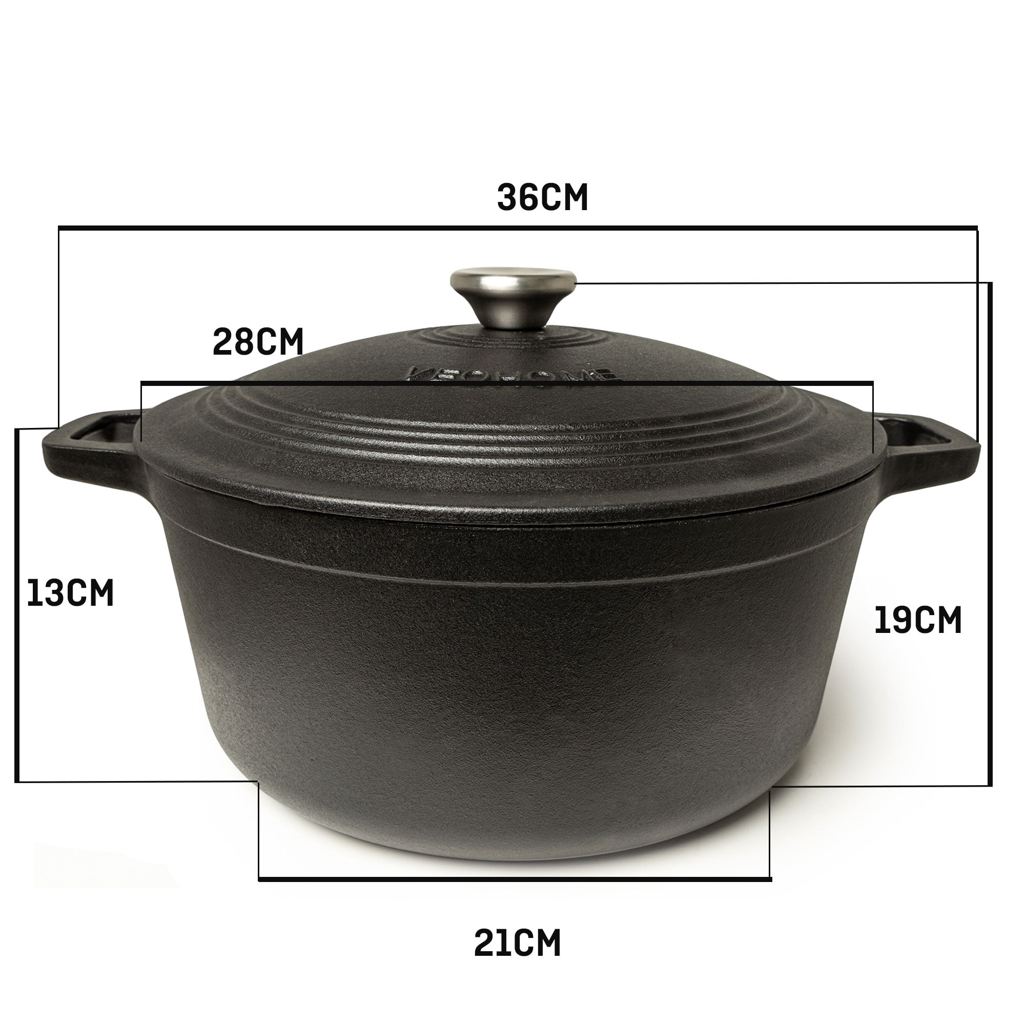 Cocotte En Fonte 6 Litres