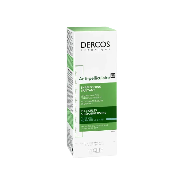 DERCOS SH ANTI-PELL CH/GRAS 200ML