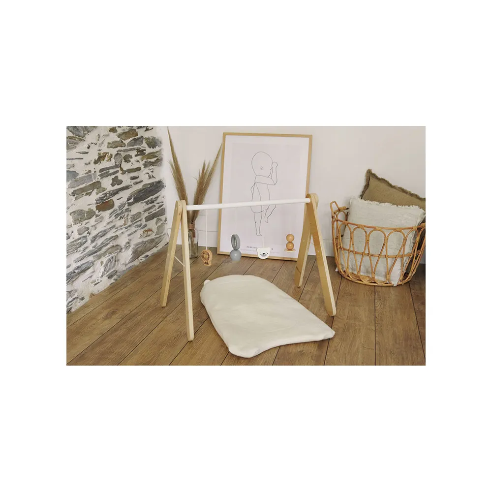 Candide support de sommeil bébé topponcino déhoussable beige – Image 9