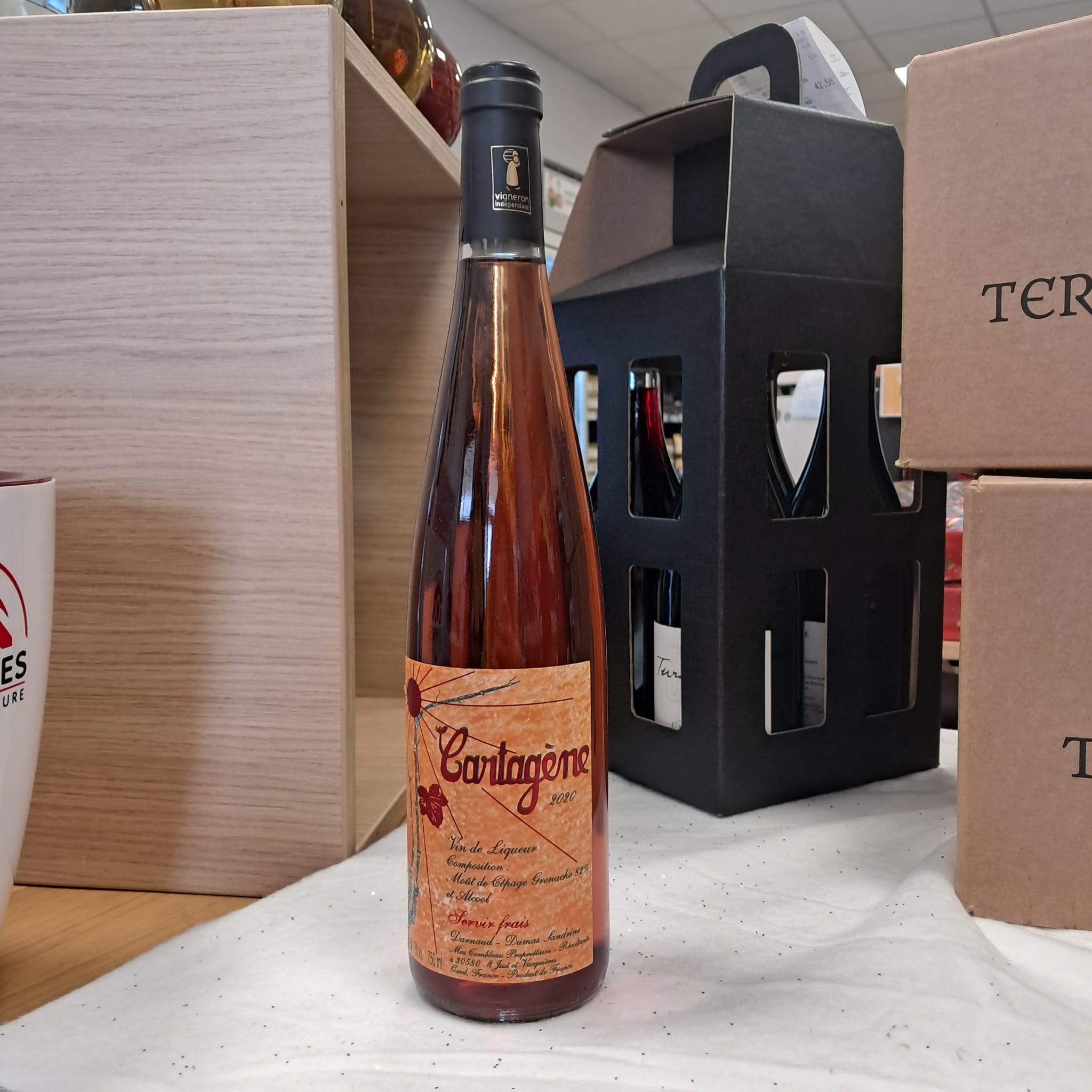 CARTAGENE ROUGE 75CL – MAS COMBLEAU