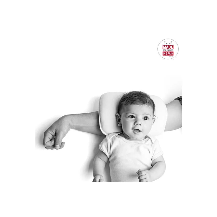 Cambrass Coussin anti tête plate et brassard d’allaitement 2en1 liso gris – Image 6