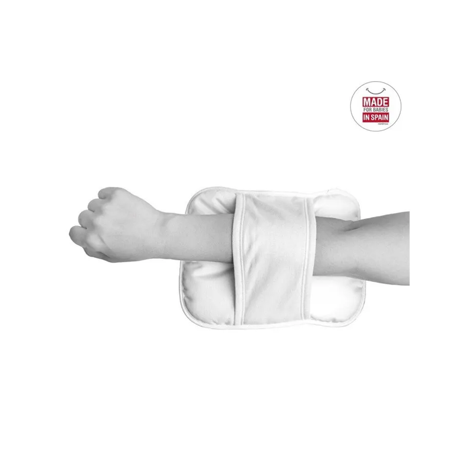 Cambrass Coussin anti tête plate et brassard d’allaitement 2en1 liso gris – Image 3