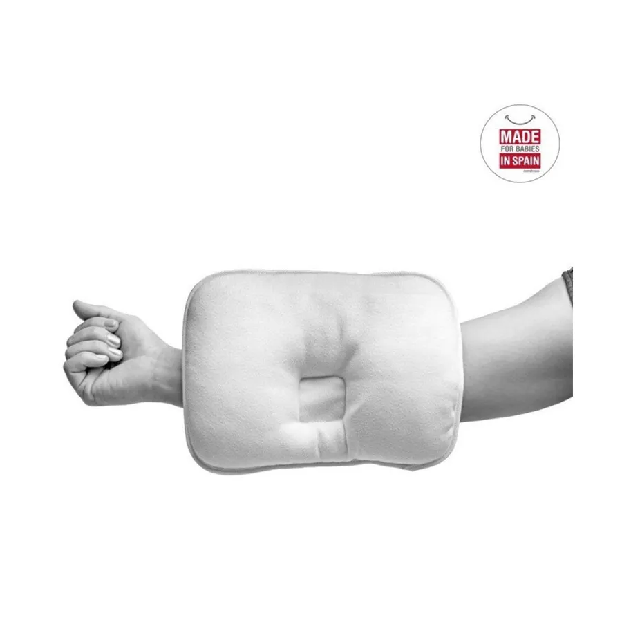 Cambrass Coussin anti tête plate et brassard d’allaitement 2en1 liso gris – Image 2