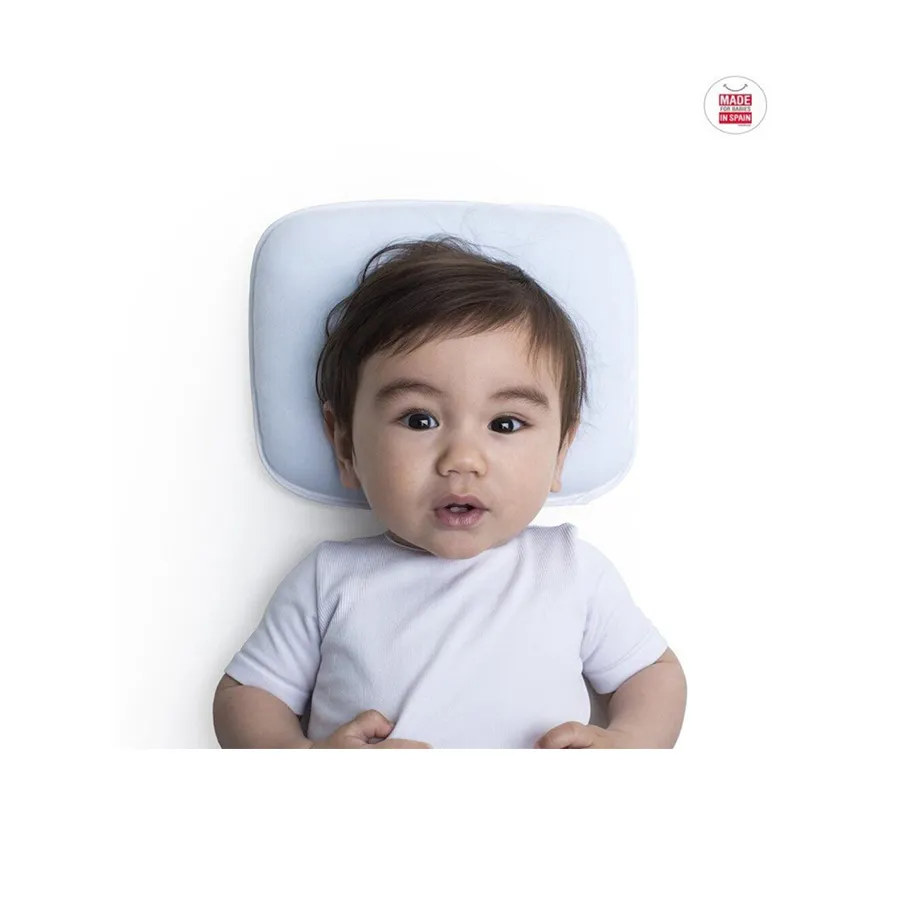 Cambrass Coussin anti tête plate et brassard d’allaitement 2en1 liso gris