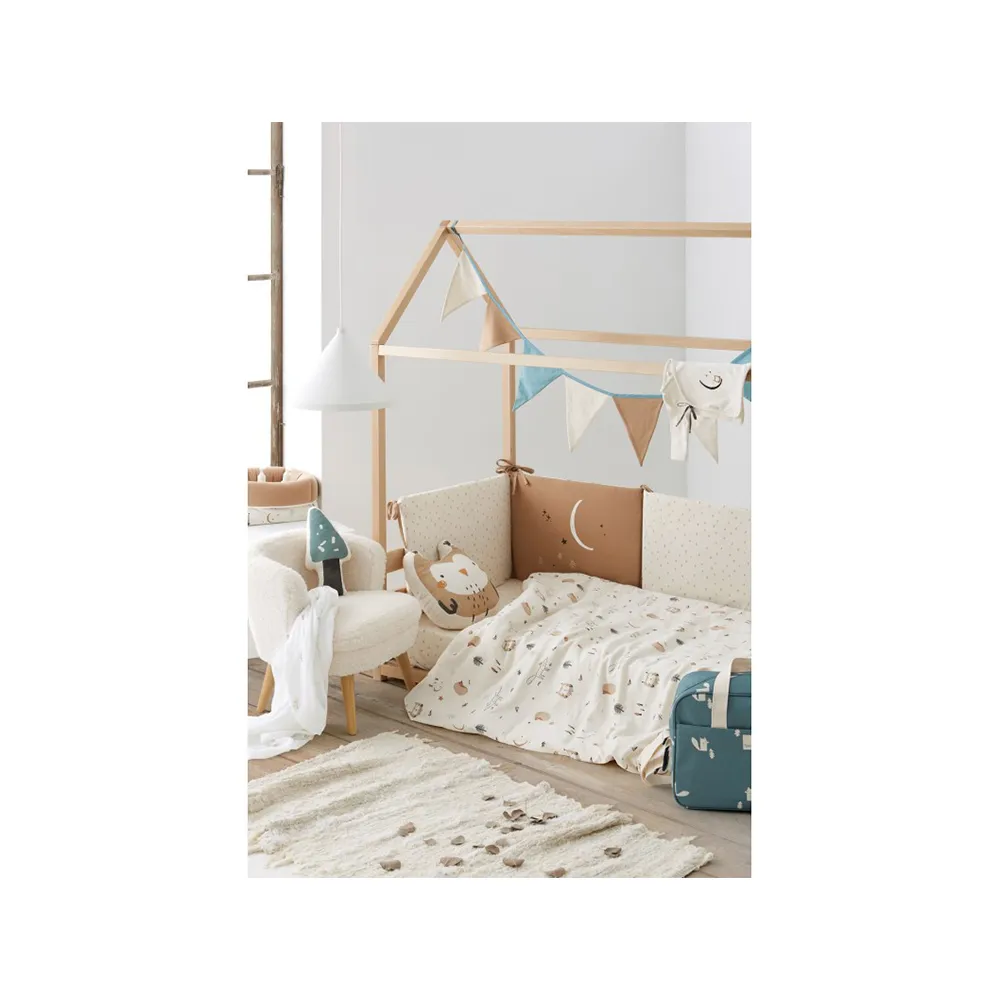 bimbi dreams Housse de couette wonderland 60×120 beige – Image 2